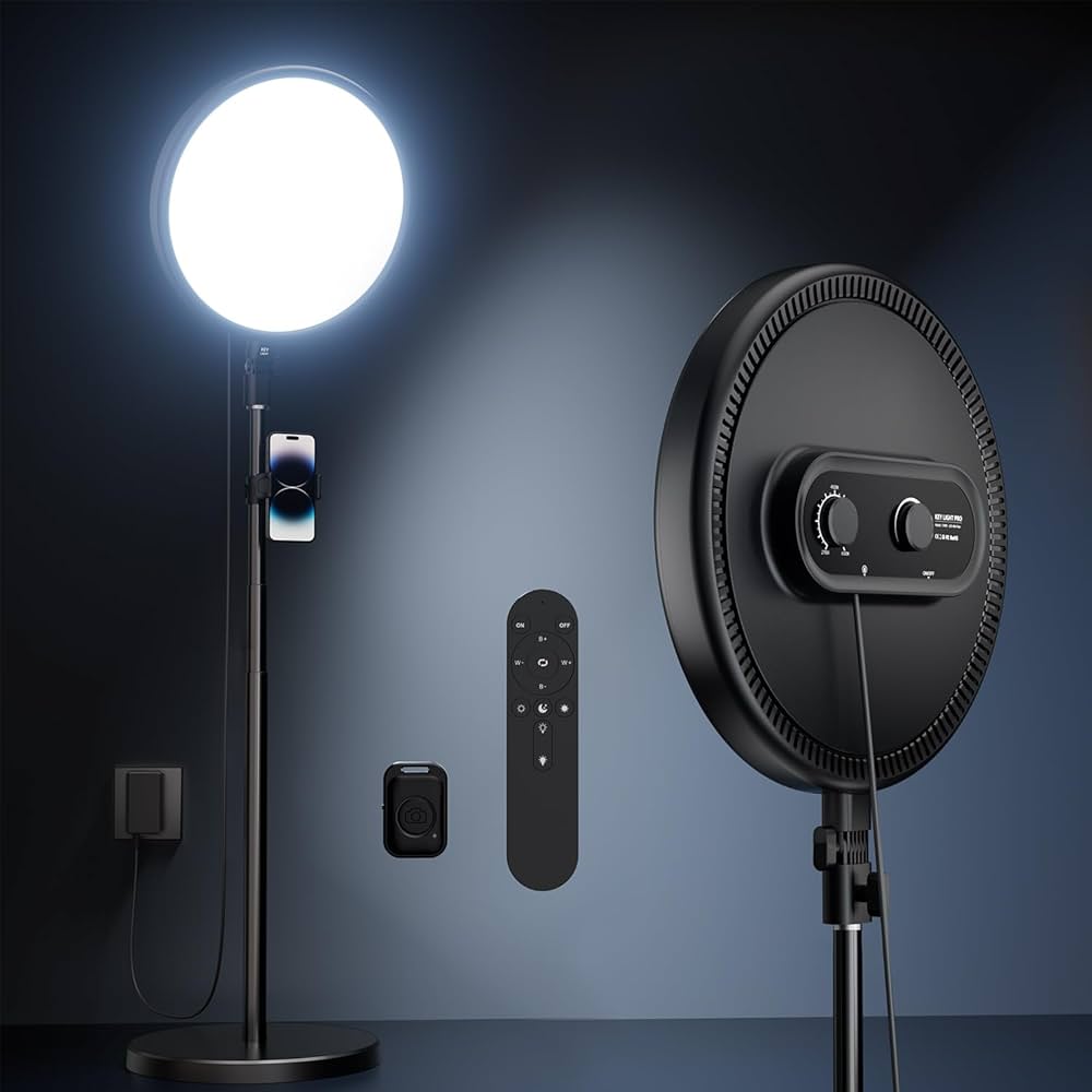 LEDリングライト　ロングスタンド ELECOM エレコム LEDリングライト 30cm ロング三脚スタンド付き